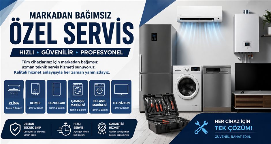Kınık Beyaz Eşya Servisi — klima, kombi ve beyaz eşya servisi